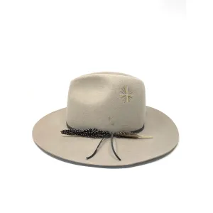 BROOKLYN FEDORA embellished Navajo white