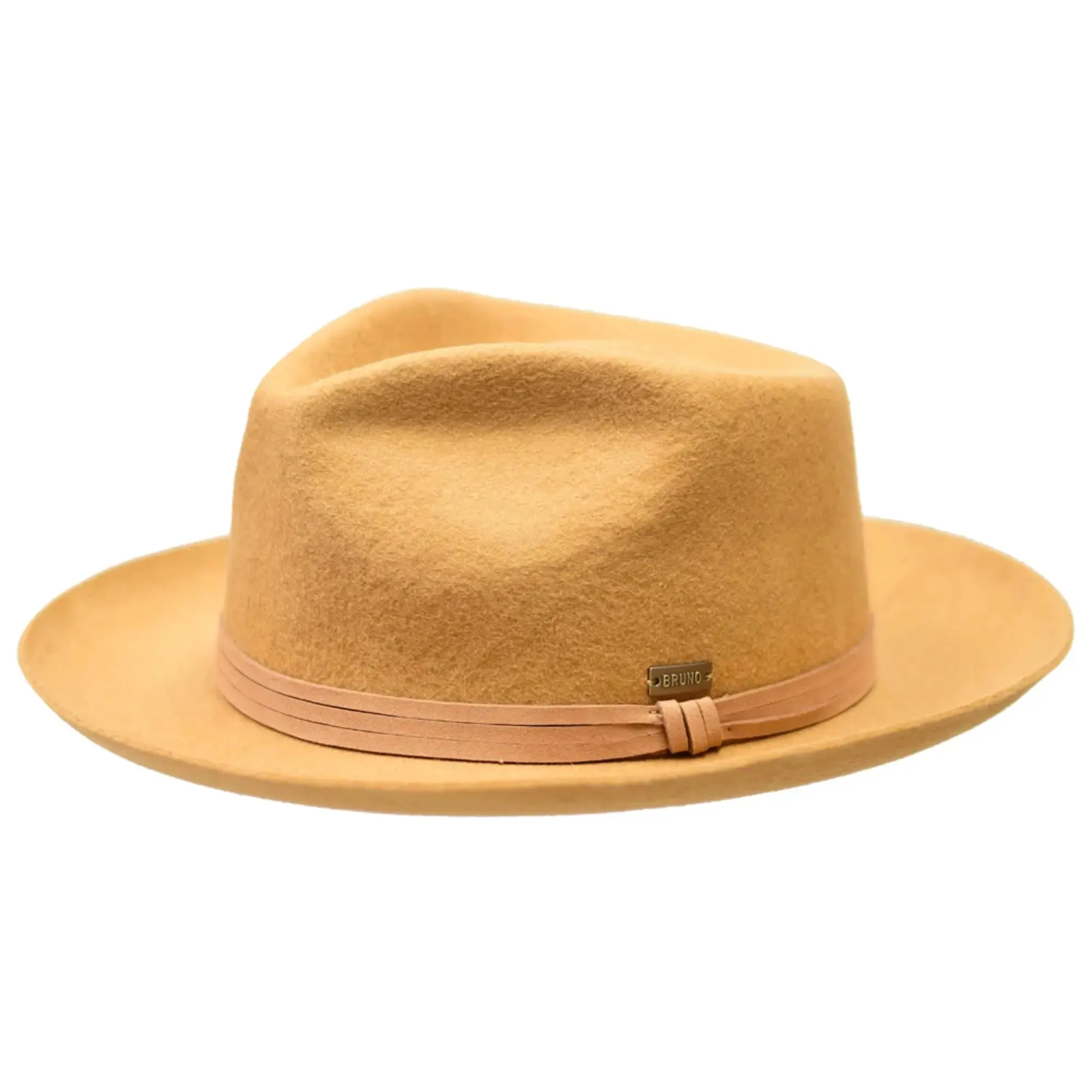 Bruno Capelo Ivy League Wool Teardrop Crown Fedora