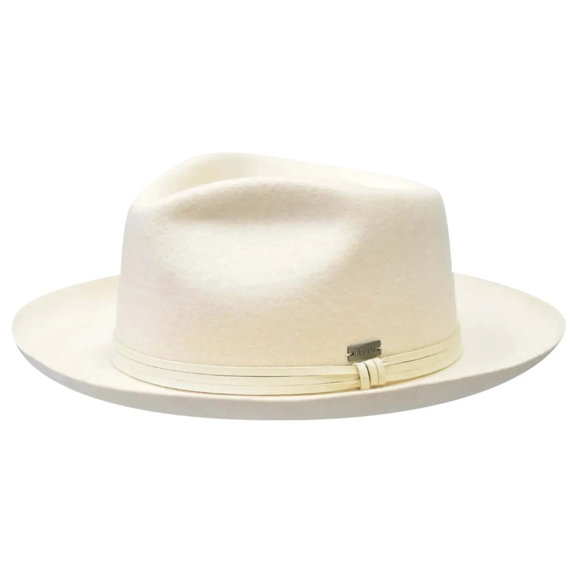 Bruno Capelo Ivy League Wool Teardrop Crown Fedora