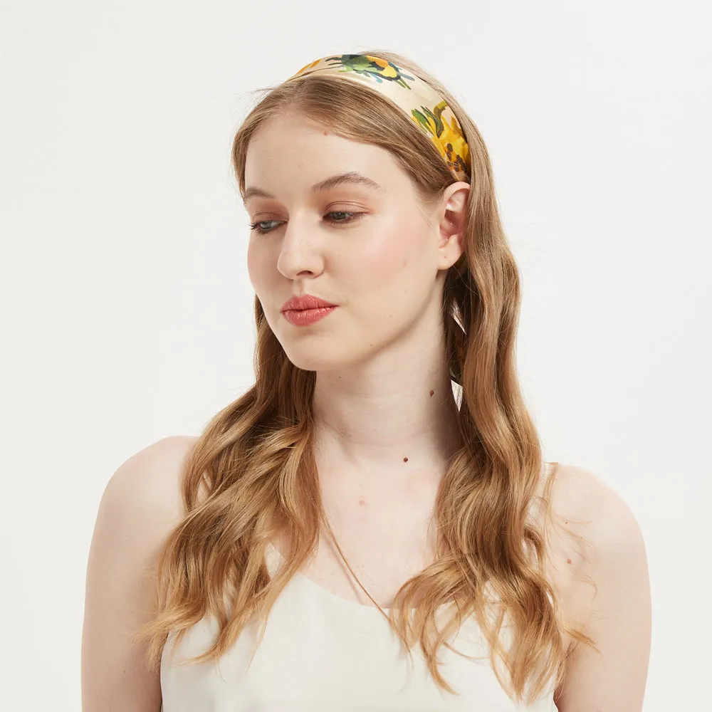 Classic Painting Silk Bandana Scarf Kerchief