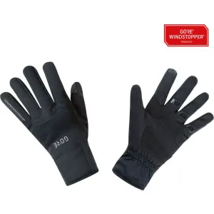 GORE M WINDSTOPPER?½ Thermo Gloves - Black, Full Finger, X-Large