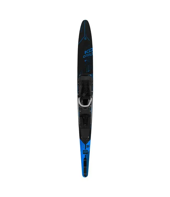 KD Cobalt Boys Slalom Ski with Axcess Boot & RTP (2023)