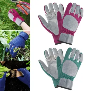 Multi-purpose Long Gardening Gloves Rose Pruning Thorn Proof Garden Gloves with Long Forearm Protection Gauntlets Unisex RE