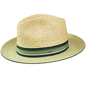 Scorsby Braid Straw Fedora by Bailey