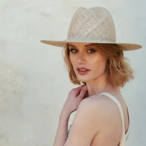 TULUM STRAW FEDORA