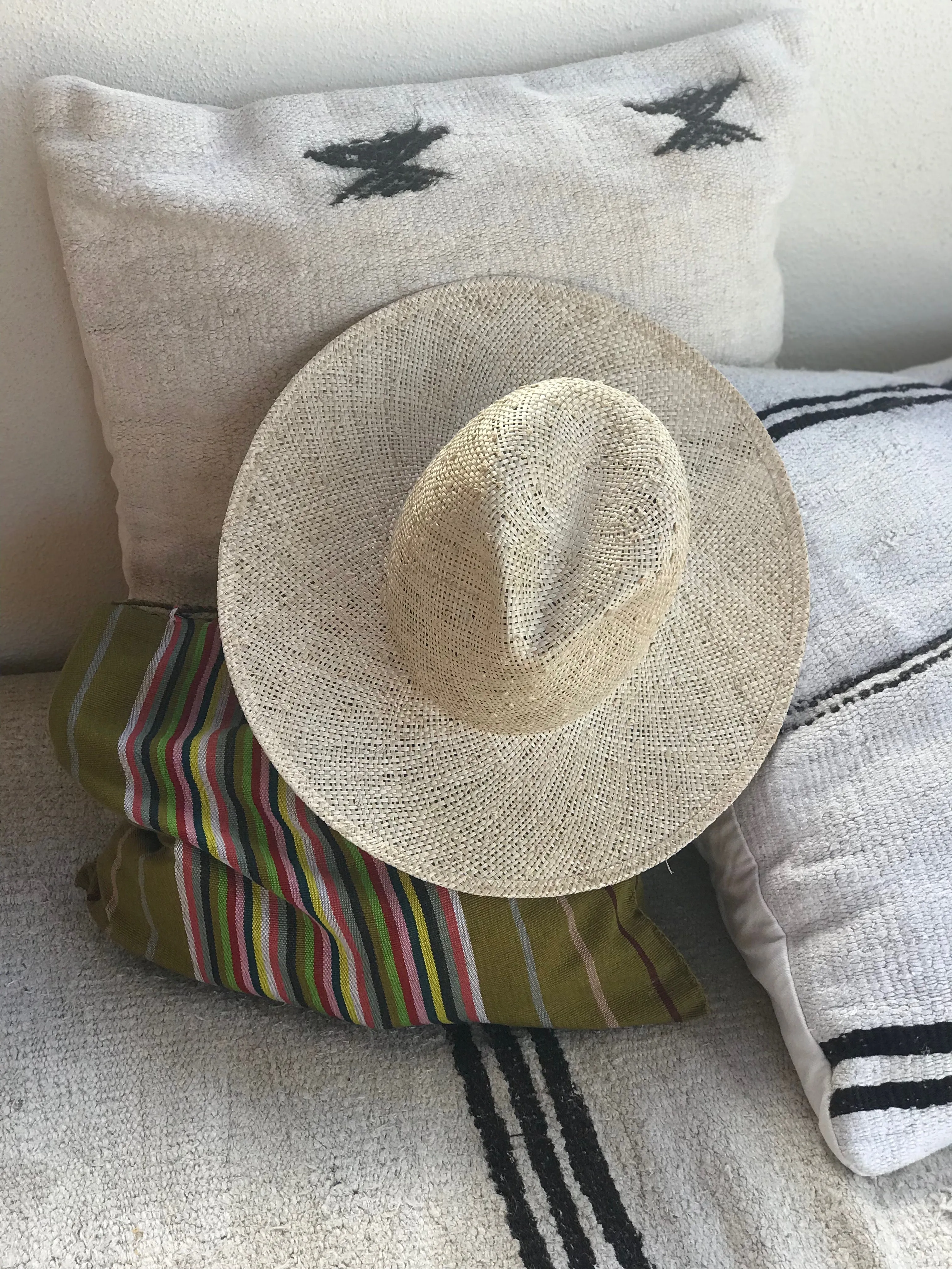 TULUM STRAW FEDORA