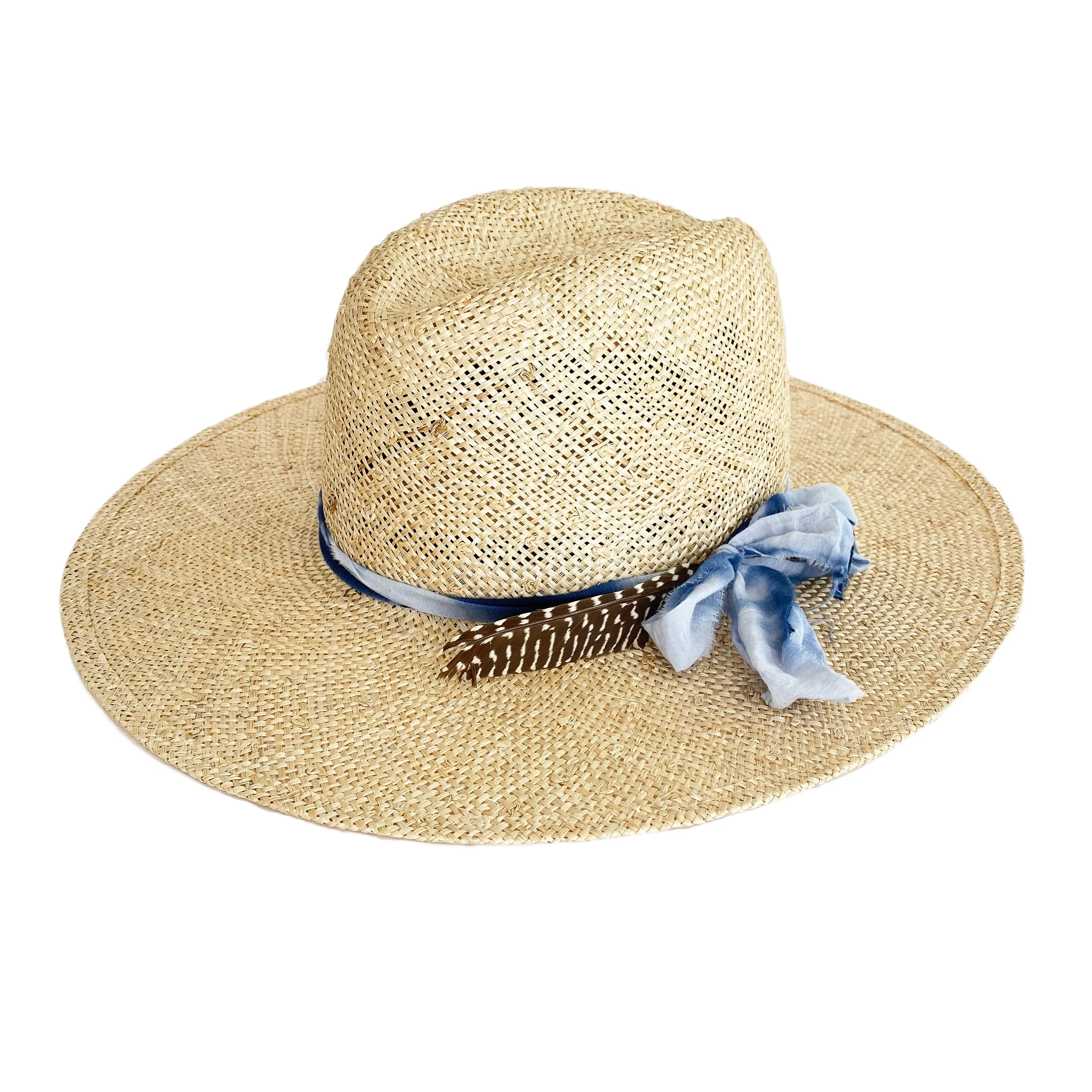 TULUM STRAW FEDORA